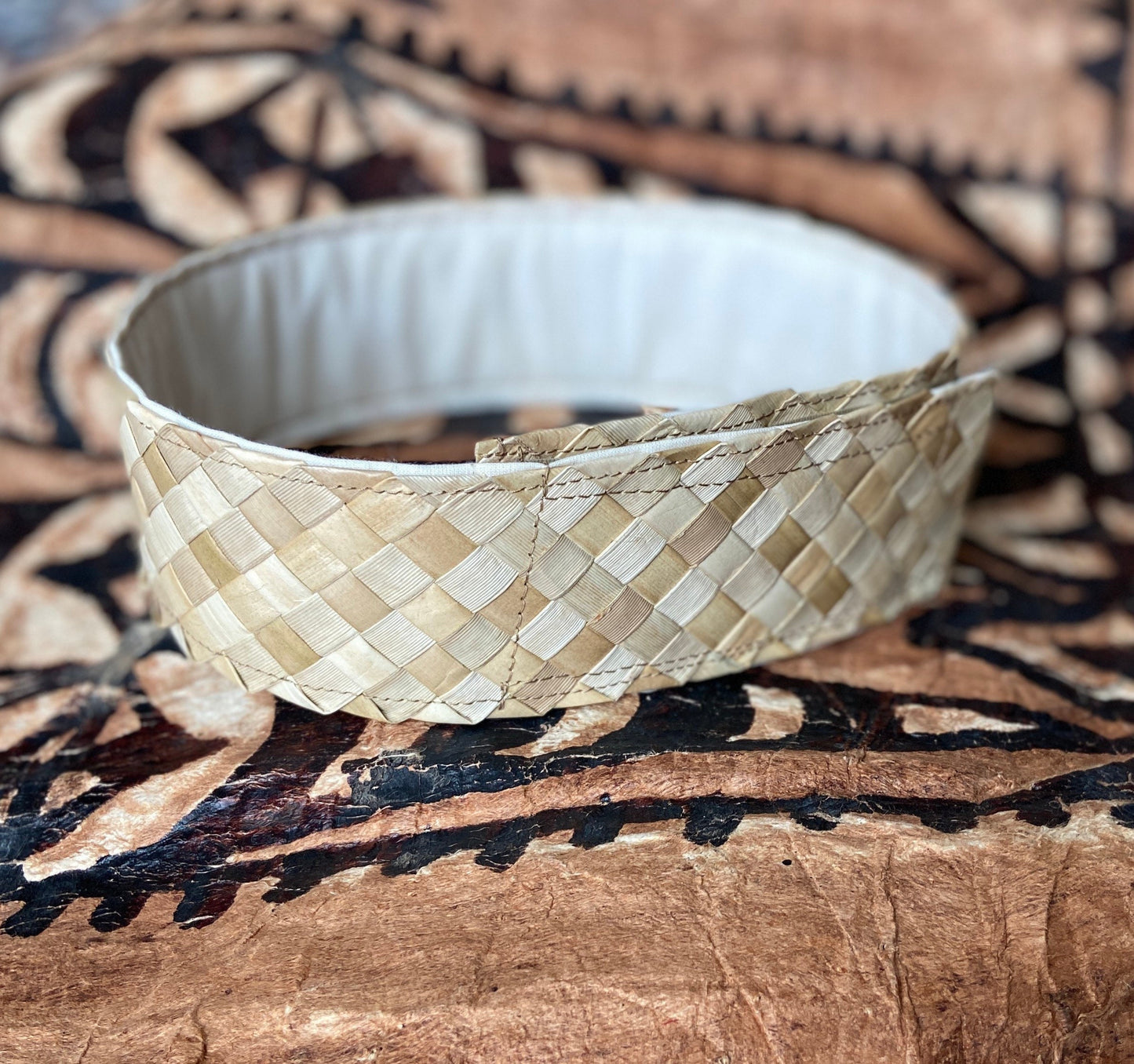 2.5” Lauhala Band with Velcro