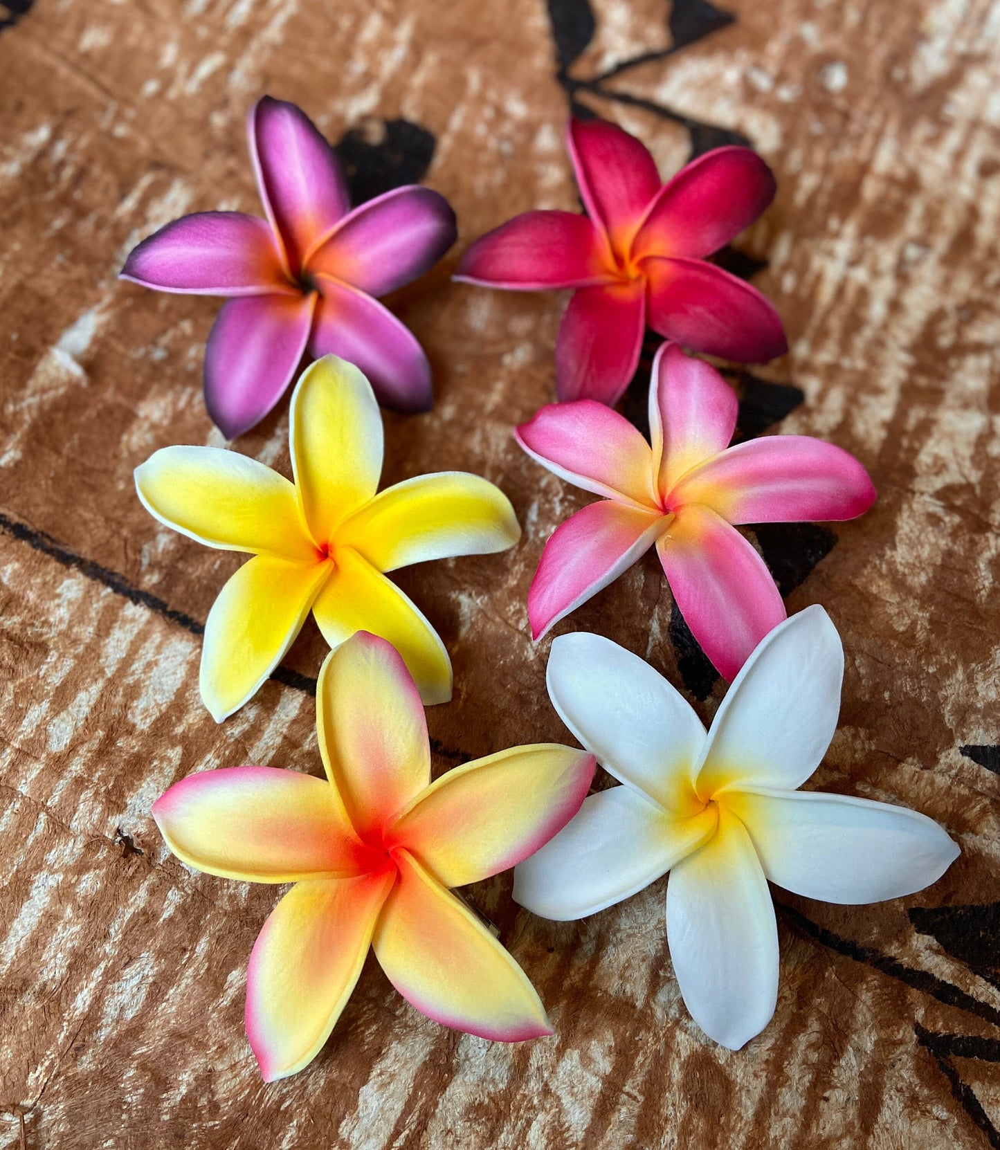 Plumeria and Croton Leaf Kupe'e