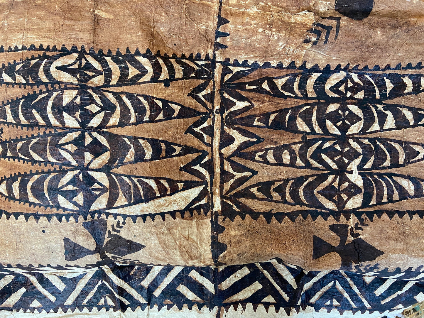 Tapa Cloth Strapless Bra Top Tailored and Contour Designed (Not Randomly Cut) Premium Performance Quality Solo Competition Graded Ori Tahiti