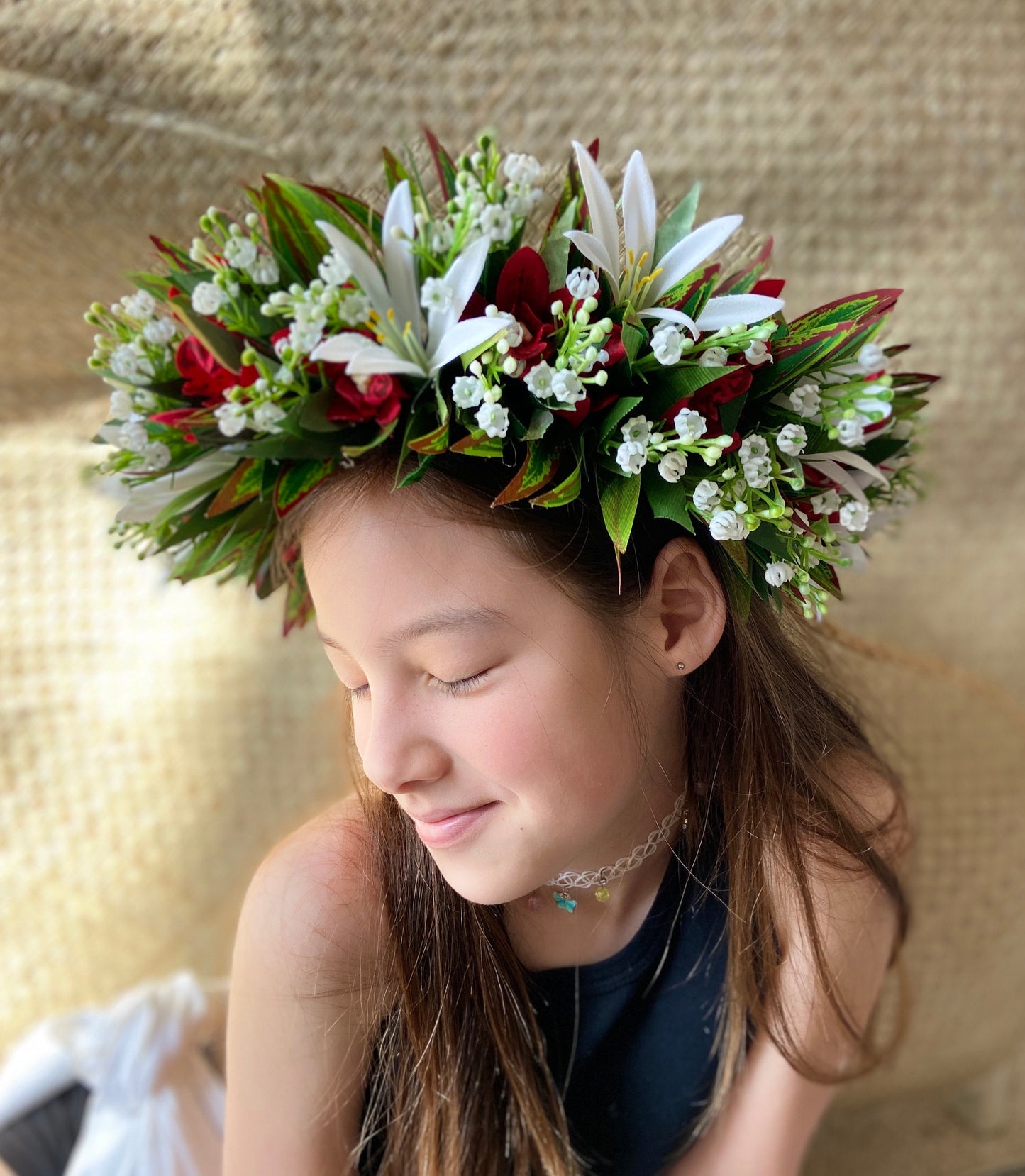 Grad Lei, Bridal Crown, Performance Lei Po'o