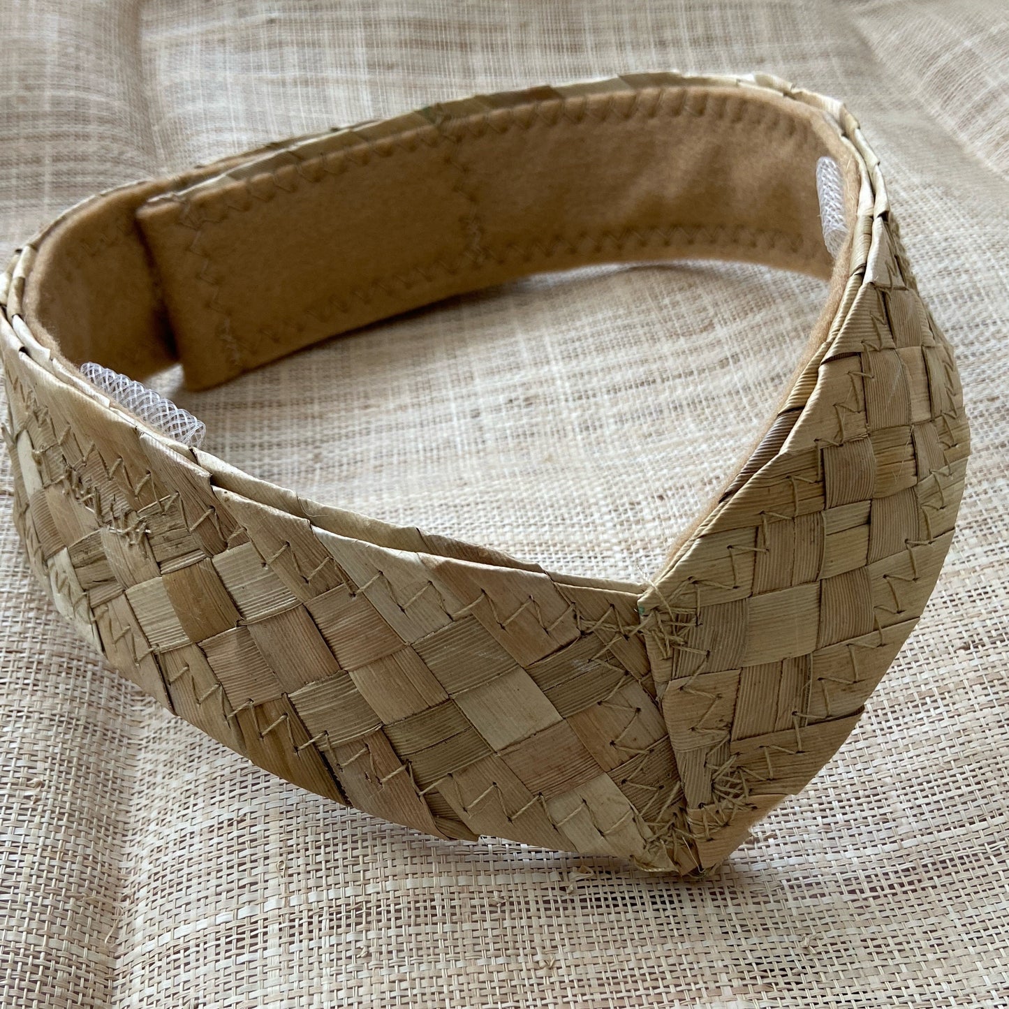 Tiara Style Lauhala Band with Velcro