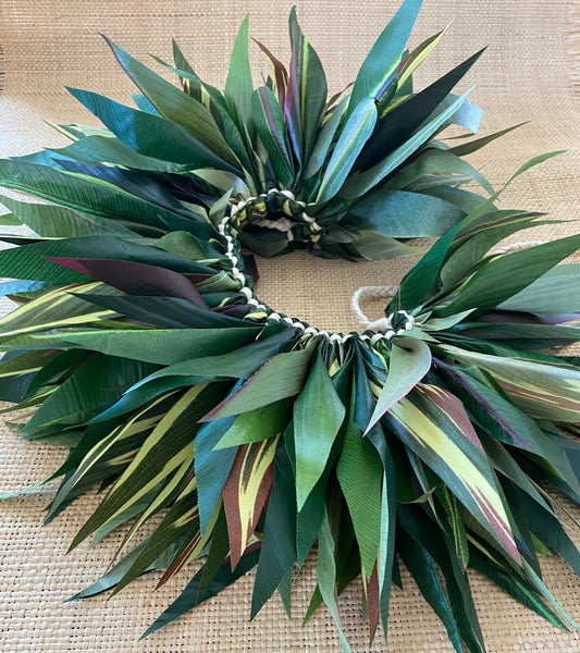 Keiki Hip Hei Premium Silk Ti Leaf Hau Mōr'e Tamārii Tamāhine Ori Tahiti Hula Kahiko Polynesian Dance Heiva Siva Samoa