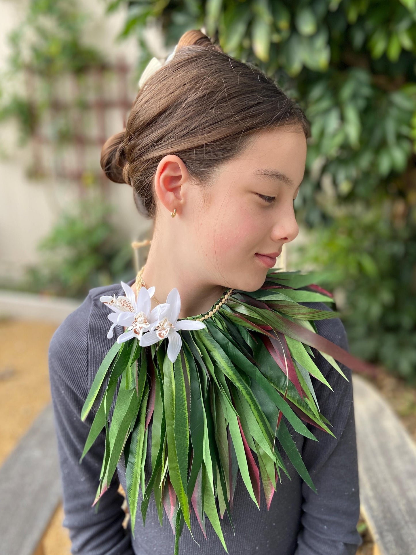 Polynesian Ti Leaf Neckpiece