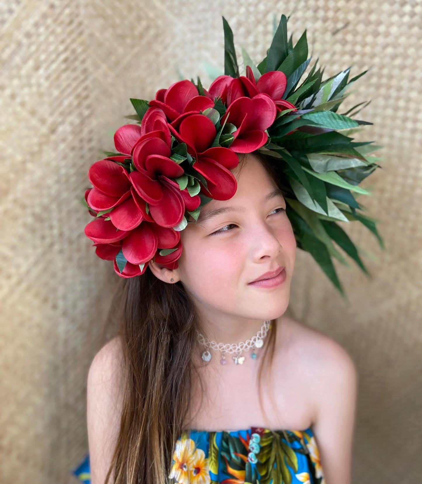 Polynesian Silver Queen Headdress