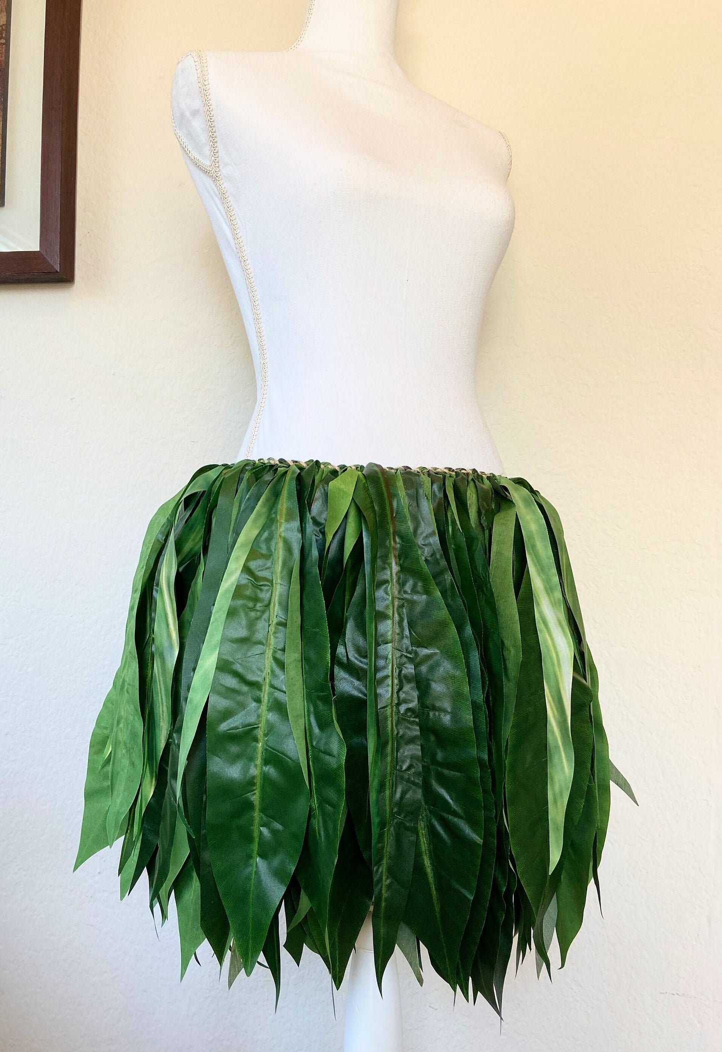Keiki Silk Ti Leaf Hau Skirt Premium Grade Ori Tahiti Aparima Otea Solo Competition Hula Kahiko Polynesian Dance Beach Weddings Photography