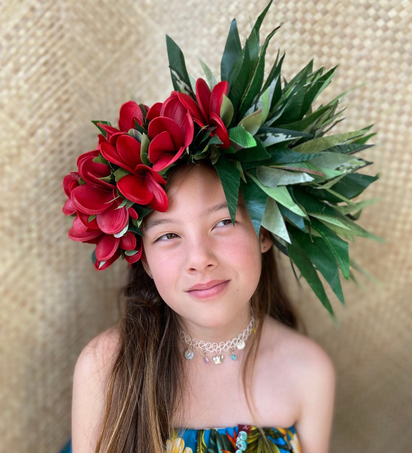 Polynesian Silver Queen Headdress