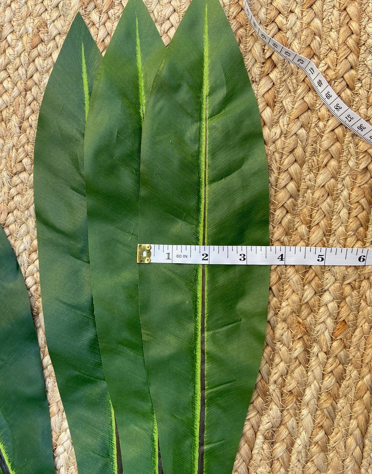 Premium Artificial Silk Ti Leaves