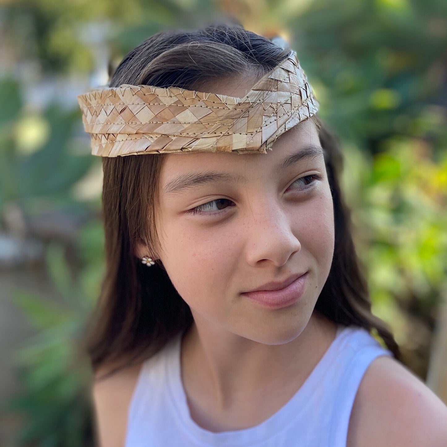 Tiara Style Lauhala Band with Velcro