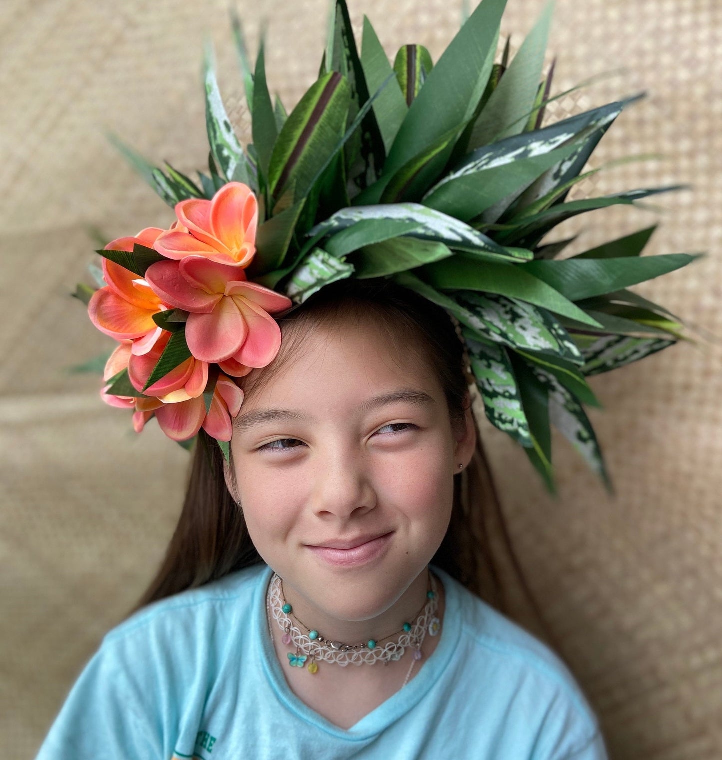 Polynesian Silver Queen Headdress