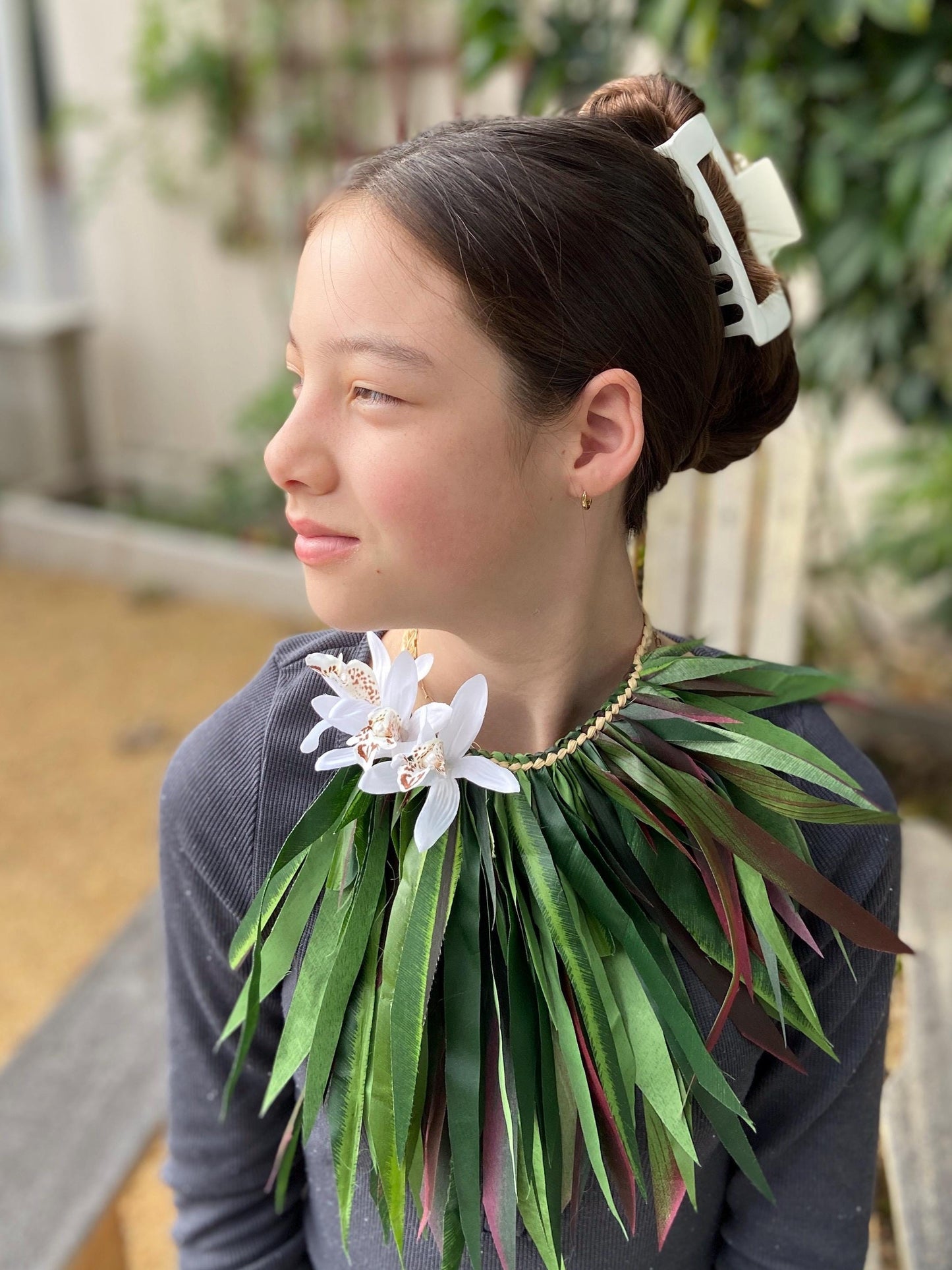 Polynesian Ti Leaf Neckpiece