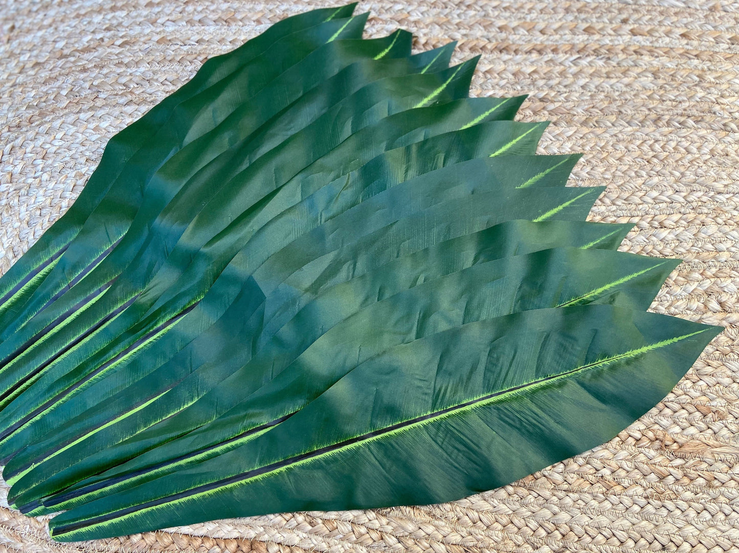 Premium Artificial Silk Ti Leaves