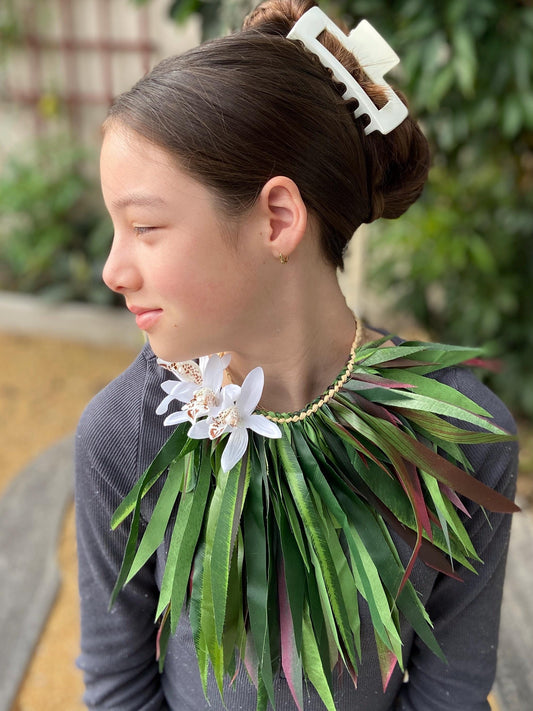 Polynesian Ti Leaf Neckpiece