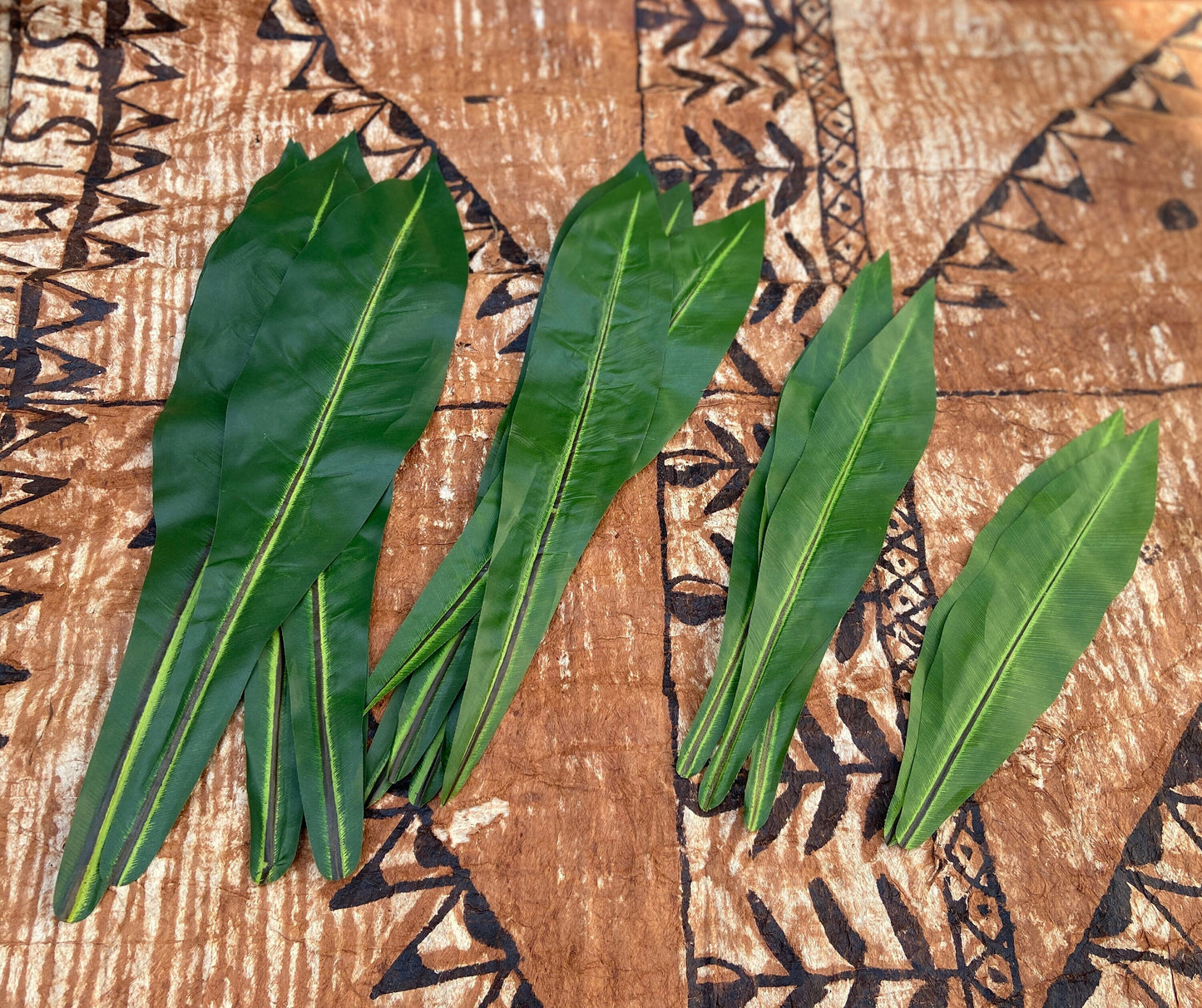 Premium Artificial Silk Ti Leaves