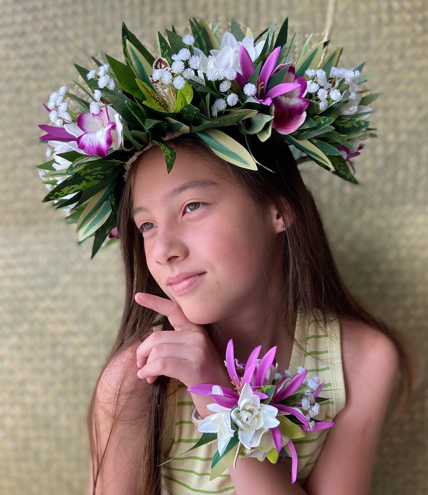 Grad Lei, Bridal Crown, Performance Lei Po'o