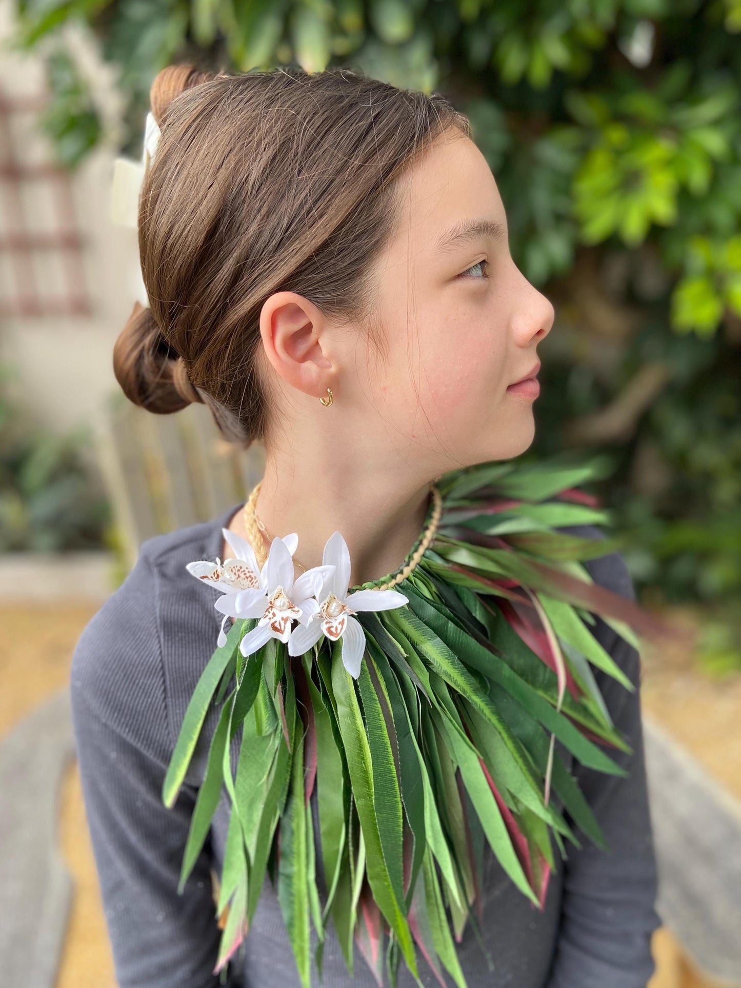 Polynesian Ti Leaf Neckpiece