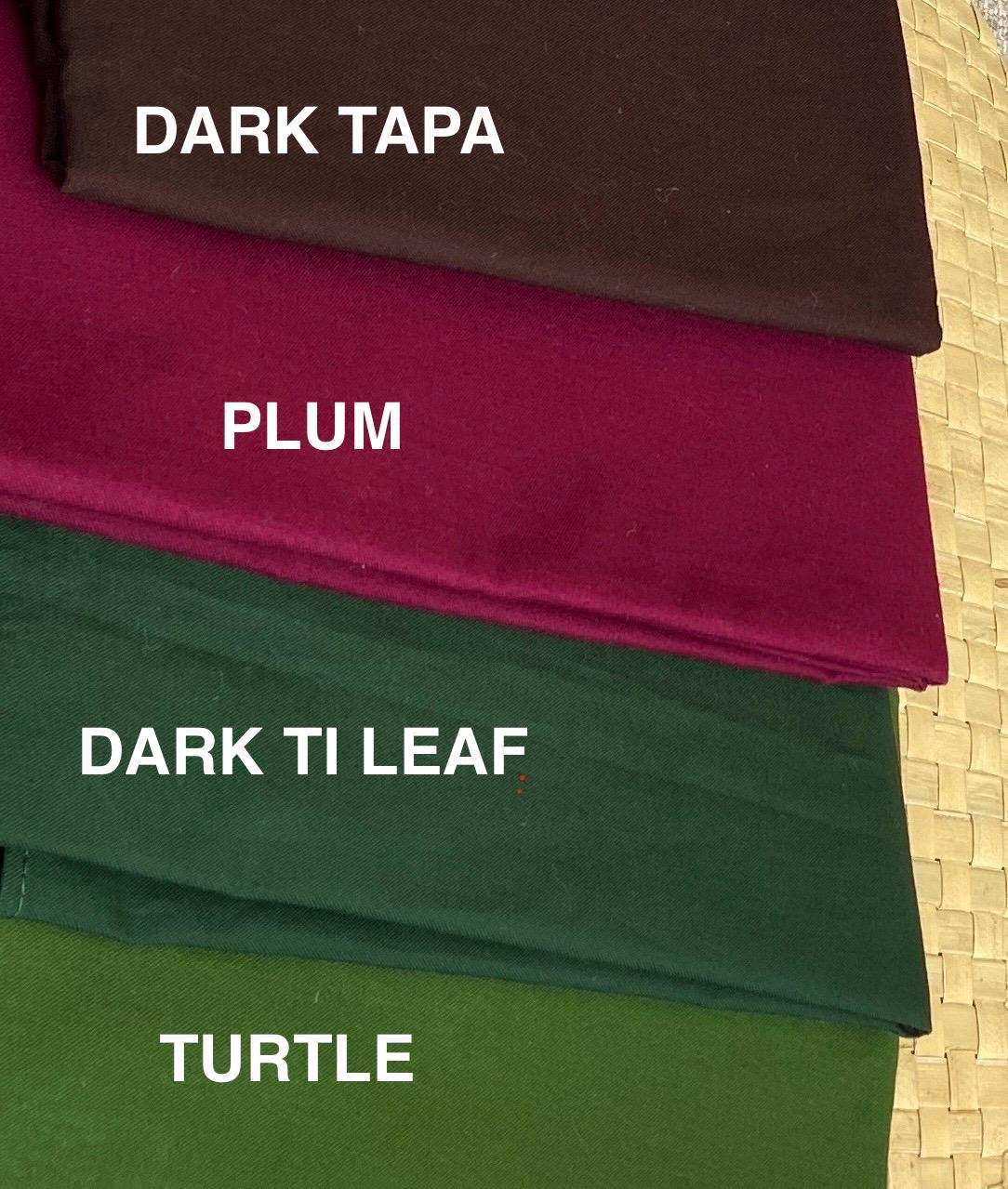 100% Cotton Competition Grade Keiki Pareu Triangle Set 2-10 years old