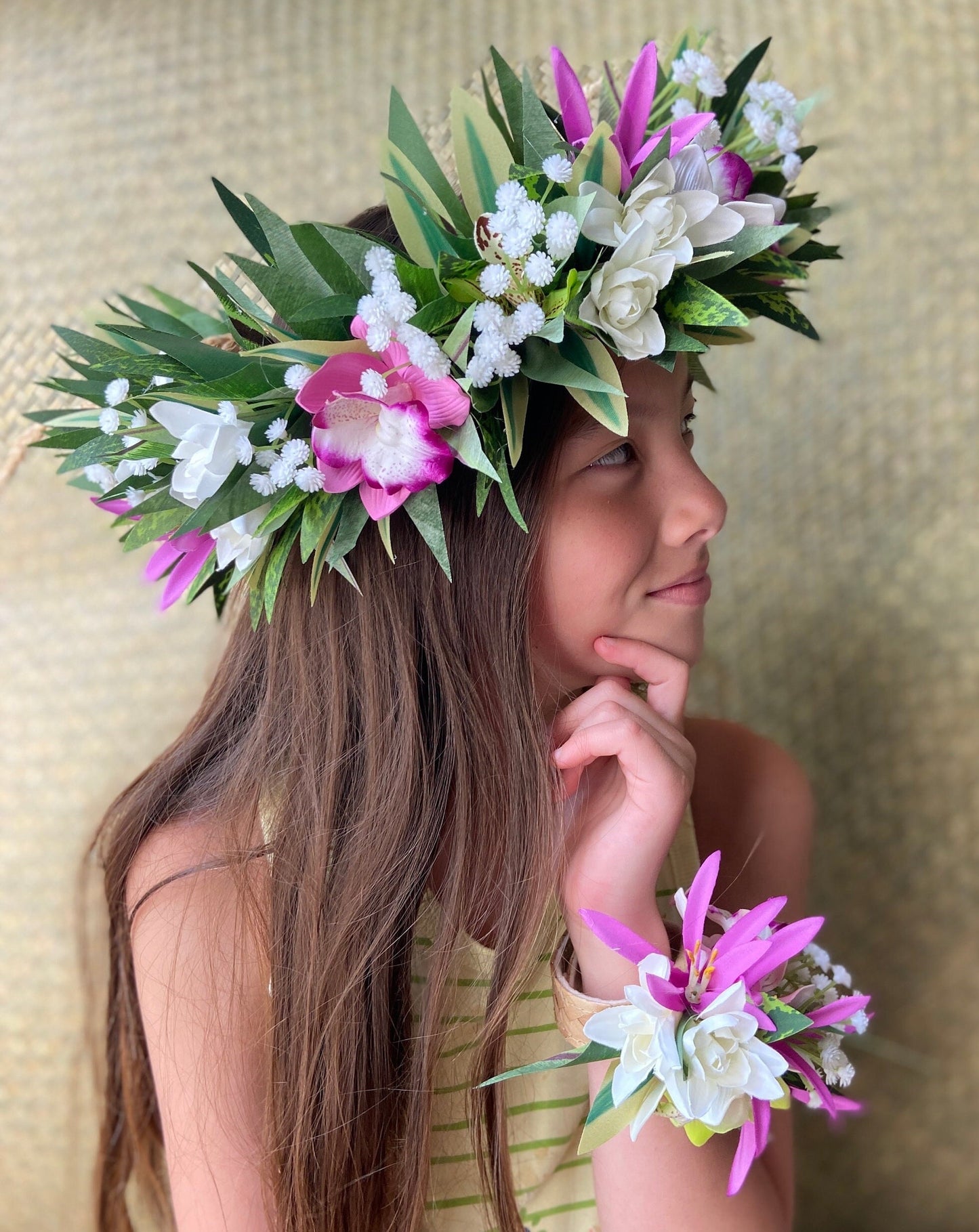 Grad Lei, Bridal Crown, Performance Lei Po'o