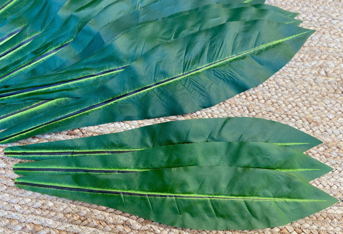 Premium Artificial Silk Ti Leaves