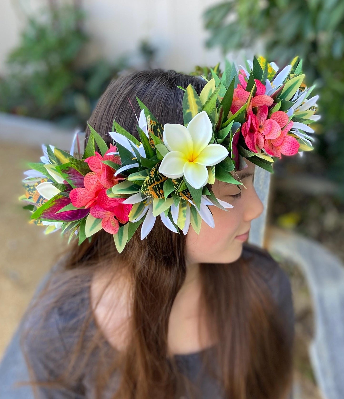 Grad Lei, Bridal Crown, Performance Lei Po'o