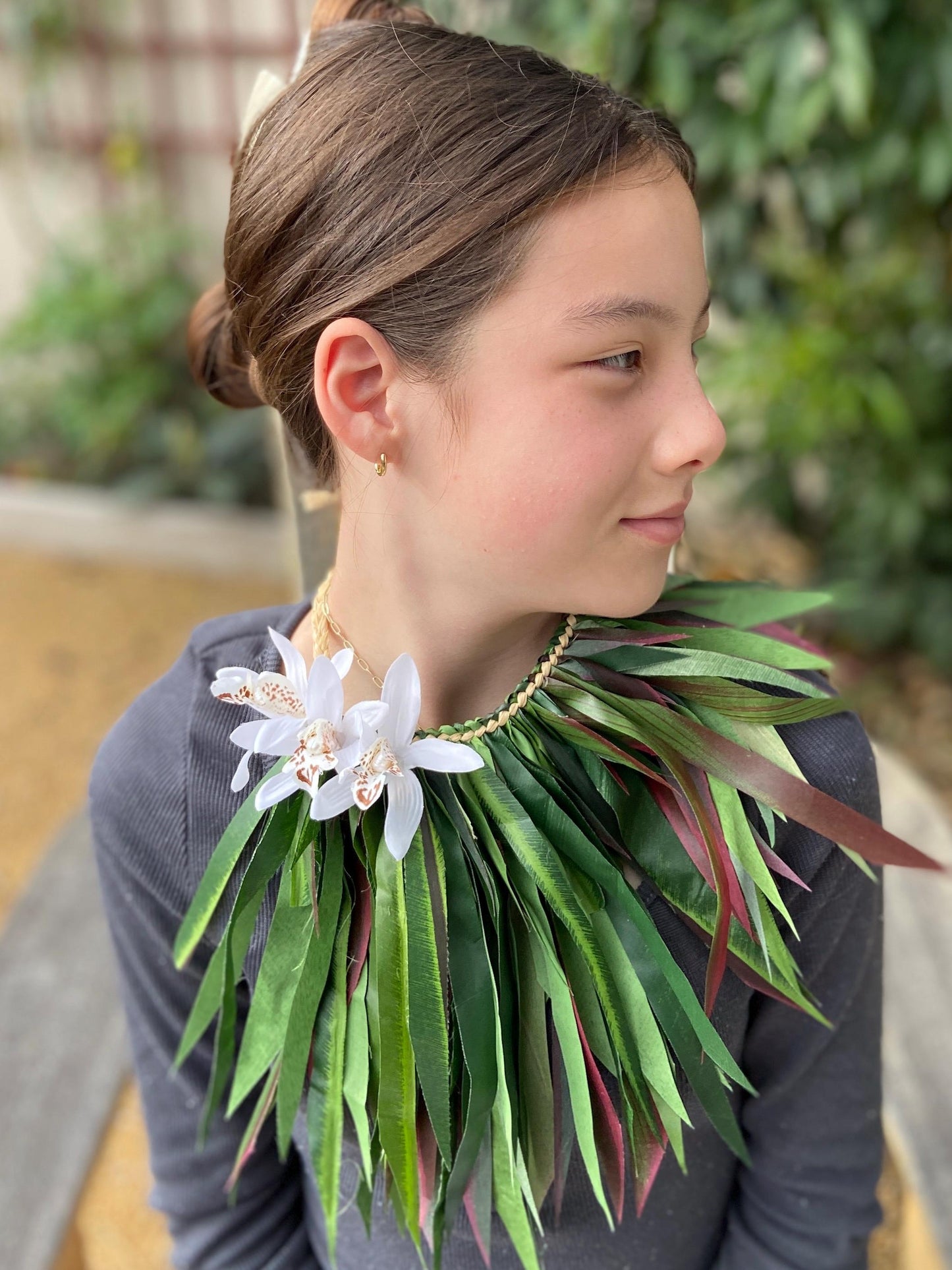 Polynesian Ti Leaf Neckpiece