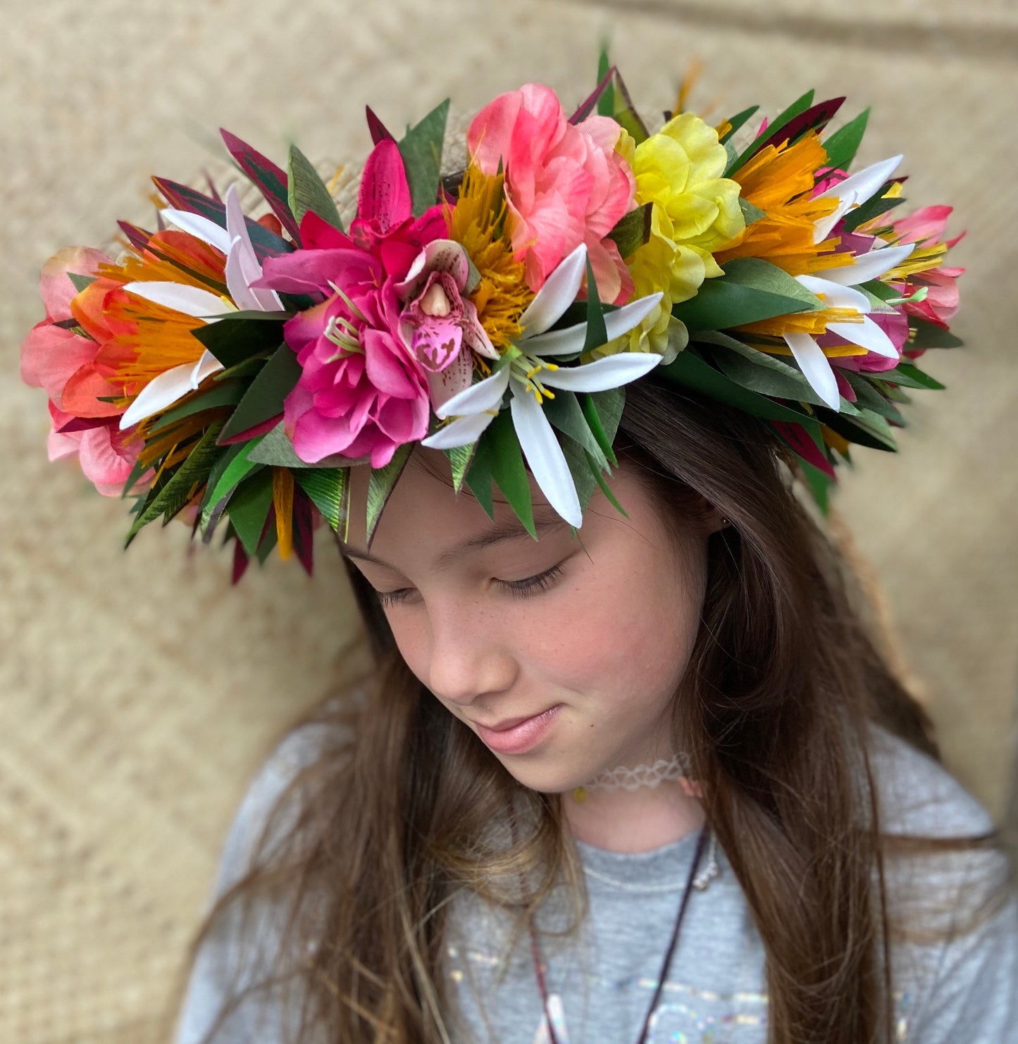 Grad Lei, Bridal Crown, Performance Lei Po'o
