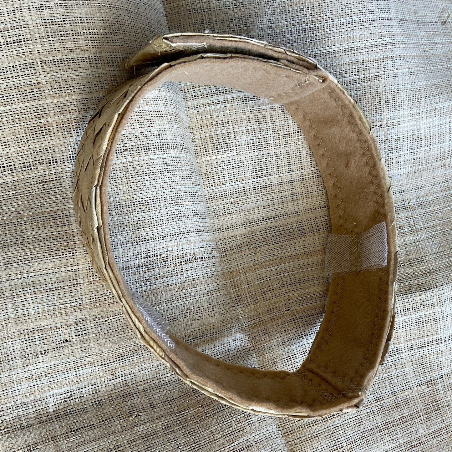 Tiara Style Lauhala Band with Velcro