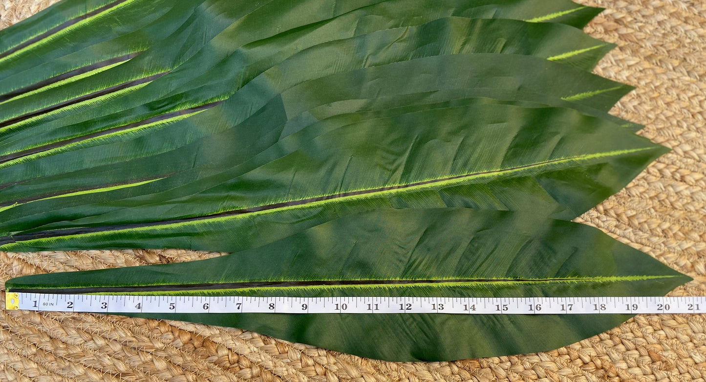 Premium Artificial Silk Ti Leaves