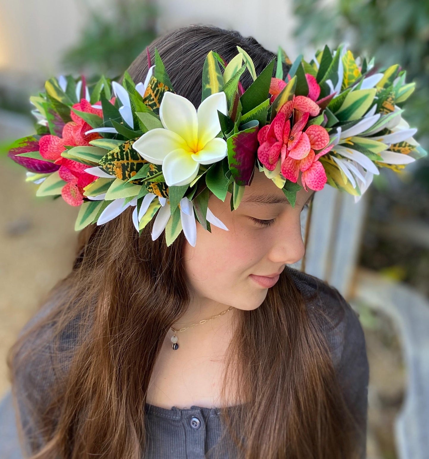 Grad Lei, Bridal Crown, Performance Lei Po'o