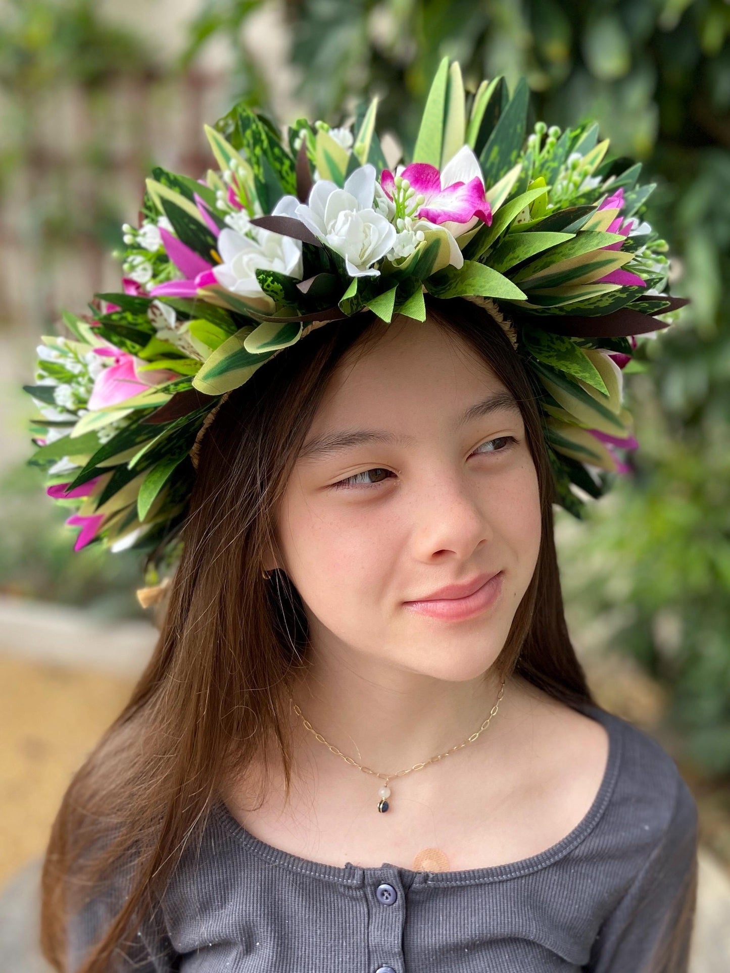 Grad Lei, Bridal Crown, Performance Lei Po'o