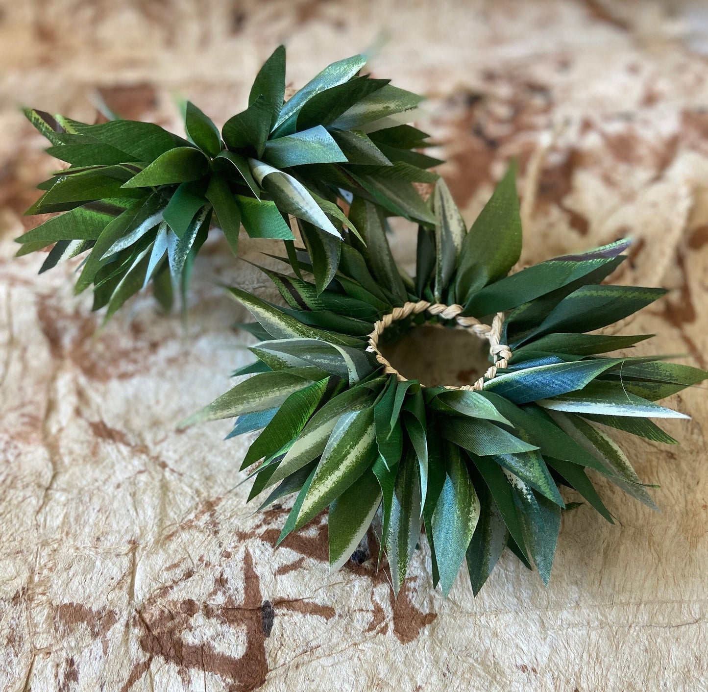 Kupe'e with Choice of Ti, Croton, Song-of-India, or Variegated Leaves