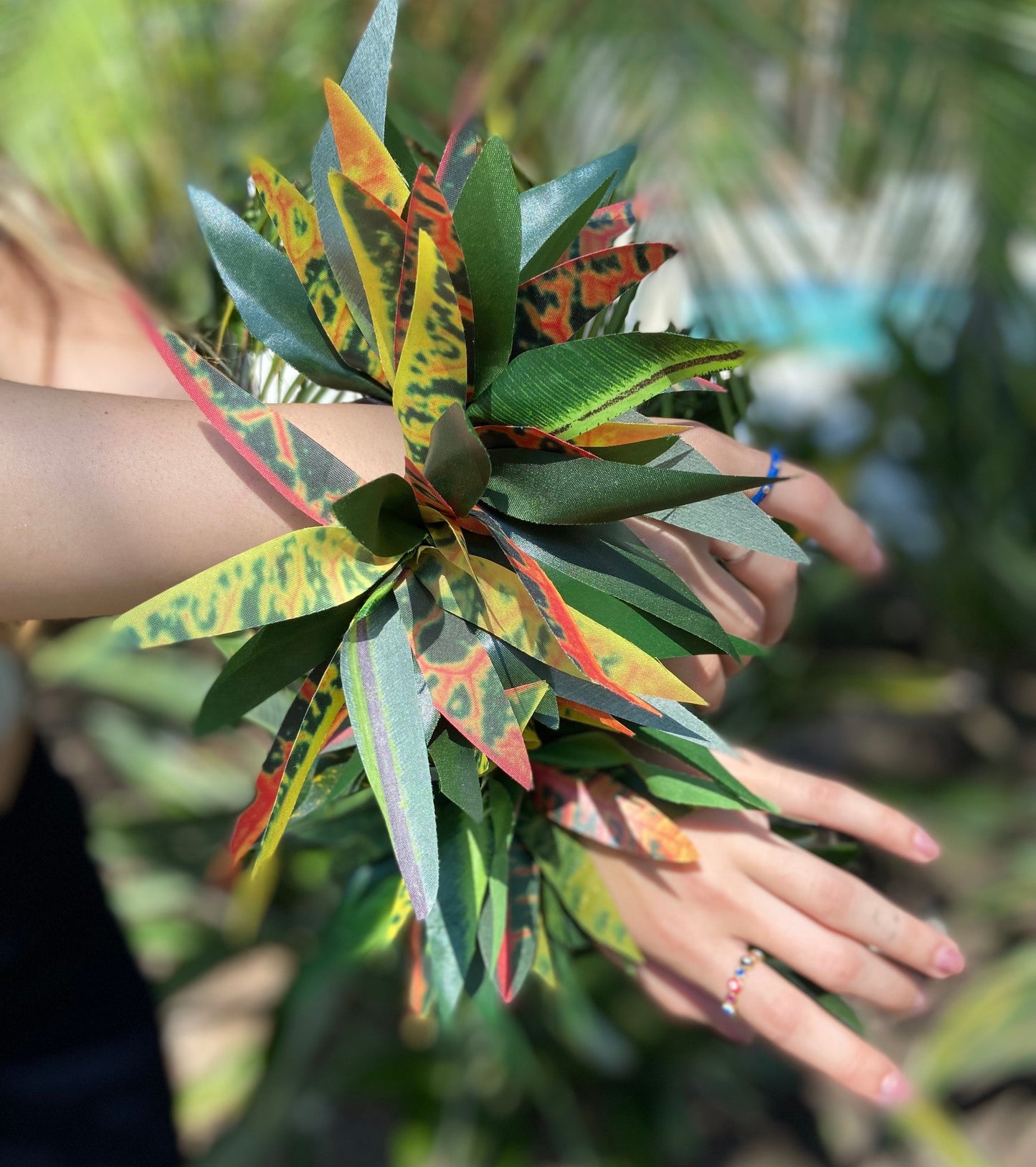 Orchid and Cordyline Kupe'e