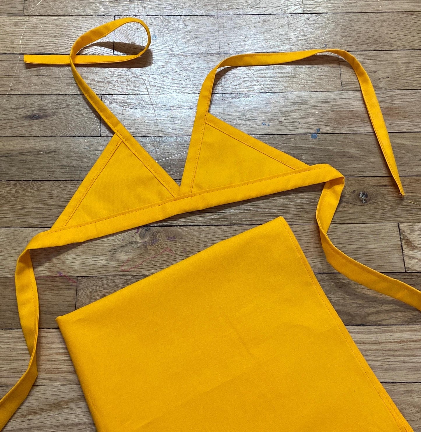 100% Cotton Competition Grade Keiki Pareu Triangle Set 2-10 years old